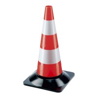 CONE DE SINALIZAÇAO POLIETILENO 50CM *